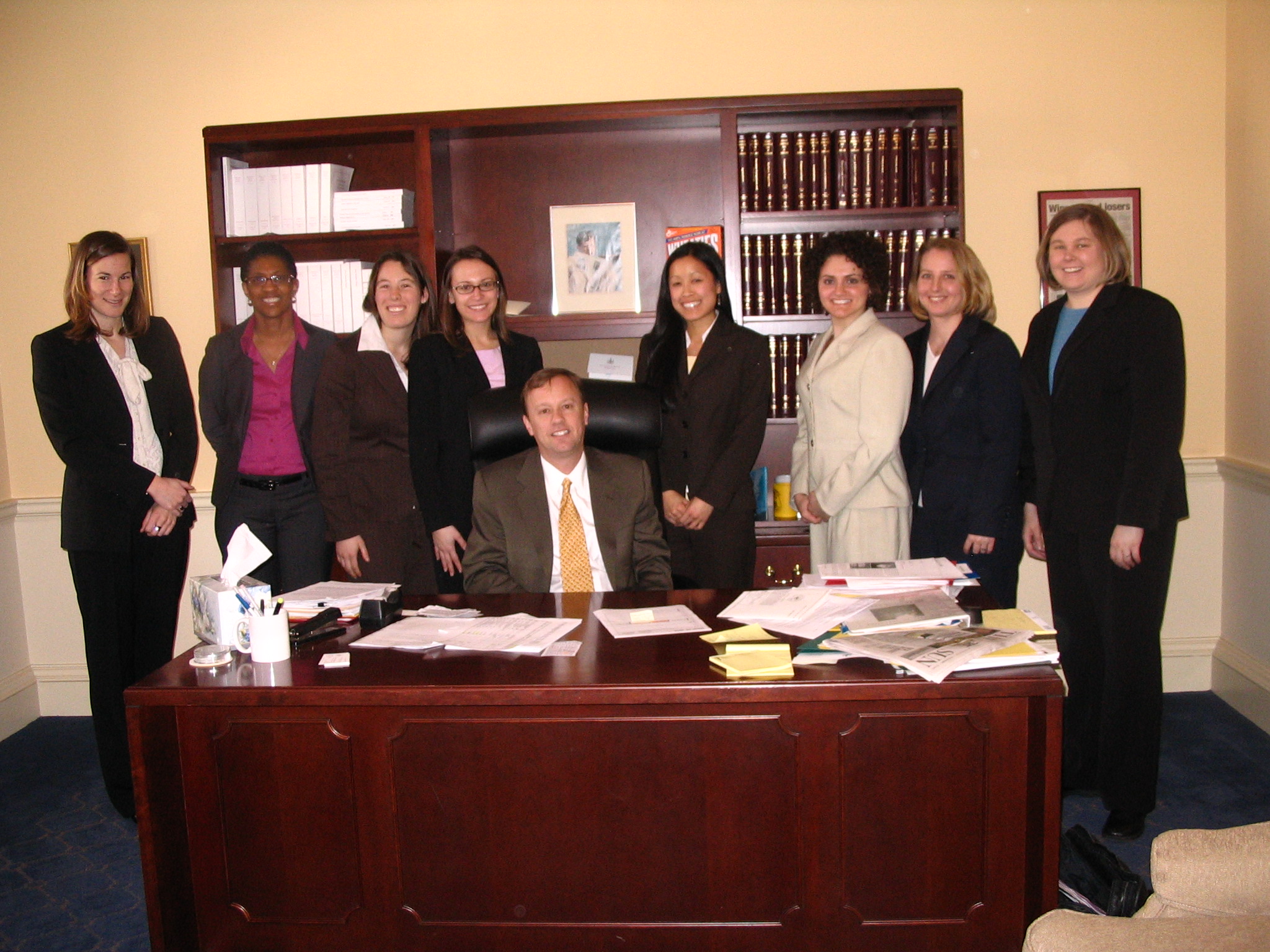 Interns at Maryland State Capitol